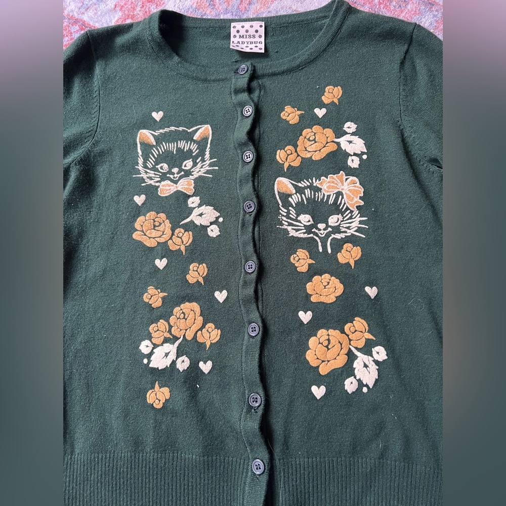 Cat Cardigan